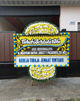 Papan Bunga Duka di Kibin