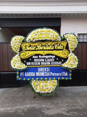 Papan Bunga Duka di Kibin