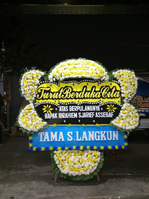 Papan Bunga Duka di Kibin