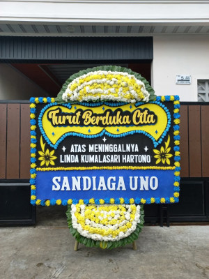 Papan Bunga Duka di Kibin