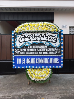 Papan Bunga Duka di Kibin